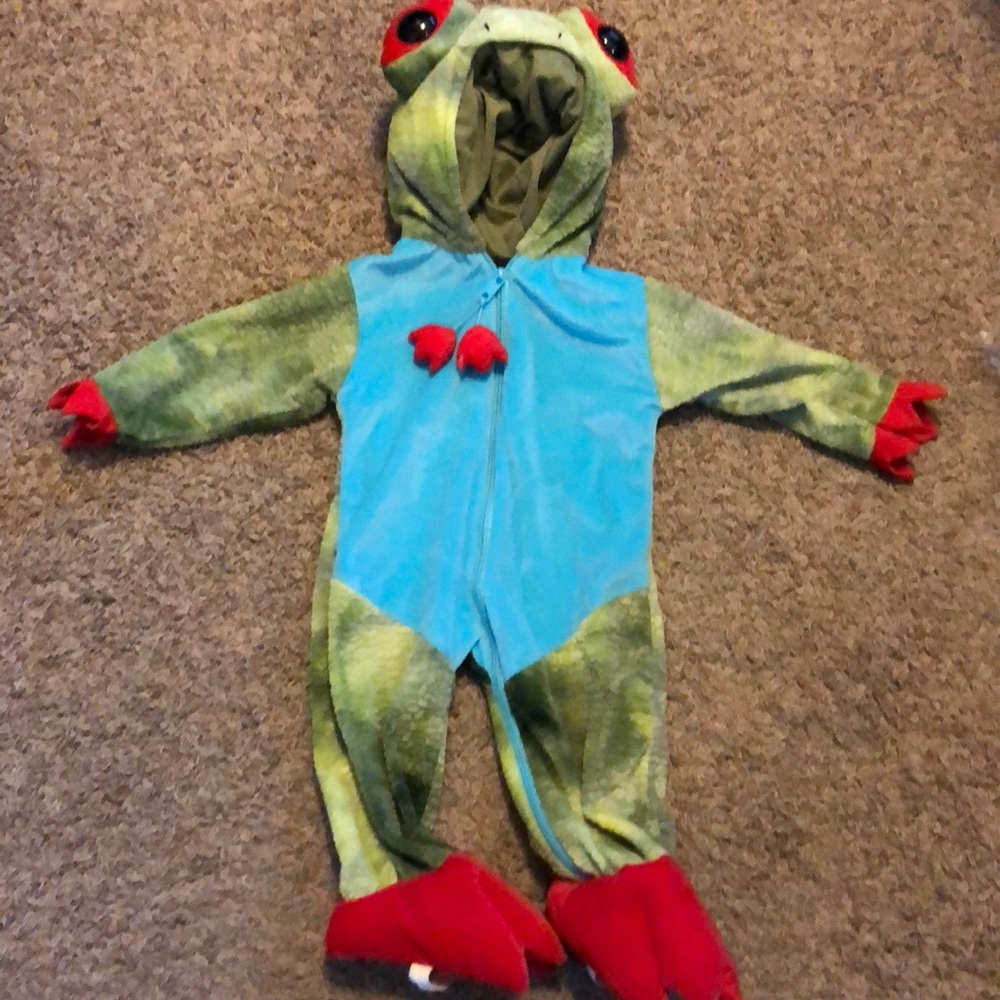 🐸 Frog Halloween 🎃 Costume 12-18 months